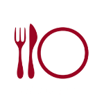 Logo assiette guide michelin l ambassade 2023